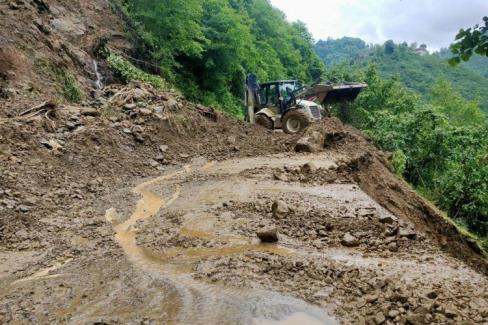 Felaketi belediye çalışanları önledi