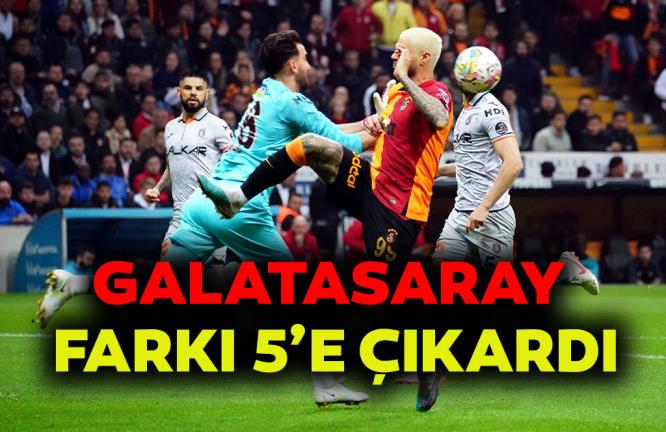 GALATASARAY FARKI 5’E ÇIKARDI