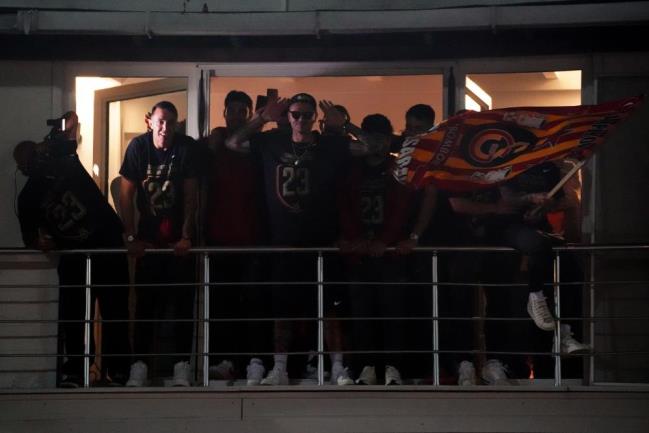 GALATASARAY SAMPIYONLUGU FLORYADA TARAFTARIYLA KUTLADI - Marmara Bölge: Balıkesir Son Dakika Haberleri ile Hava Durumu