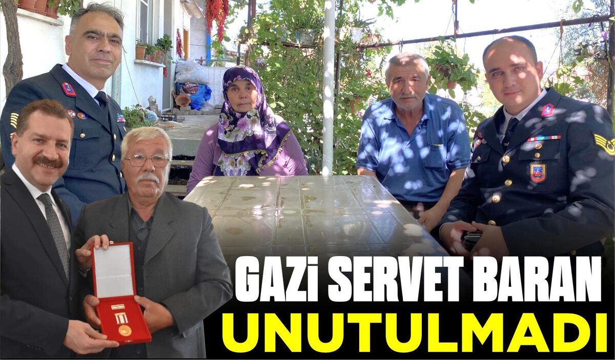 GAZİ SERVET BARAN UNUTULMADI