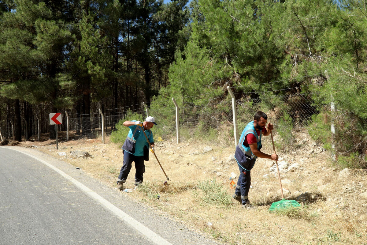 Gaziantep ormanlar için 7/24 nöbette