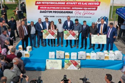 Gaziantep’ten çiftçilere dev destek