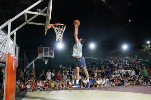 Gölcük'te sokak basketboluna muhteşem final