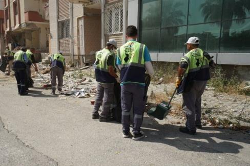 HBB’den Samandağ’dan Erzin’e kadar kıyı temizliği