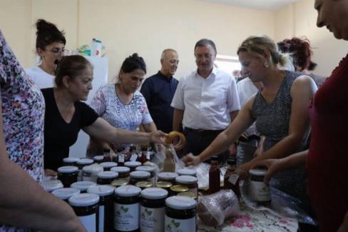 Hatay’da kadın kooperatiflerini desteklemeye devam