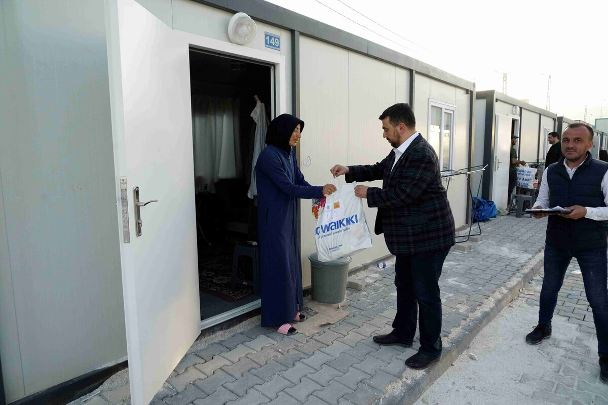 Hataydaki Konya Konteyner Kent bayram oncesi unutulmadi - Marmara Bölge: Balıkesir Son Dakika Haberleri ile Hava Durumu