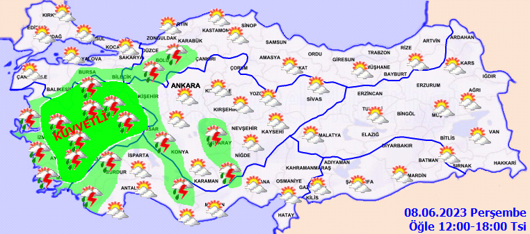 Haziran yagmurlari devam ediyor - Marmara Bölge: Balıkesir Son Dakika Haberleri ile Hava Durumu