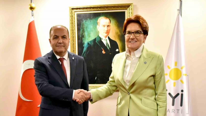 İYİ Parti lideri Akşener, Anavatan Partisi Genel Başkanı İbrahim Çelebi ile bir araya geldi