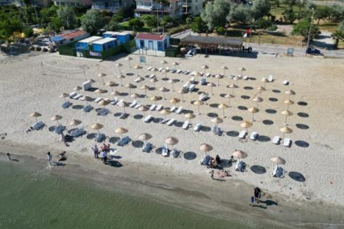 İstanbul Silivri’nin plajları sezona hazır