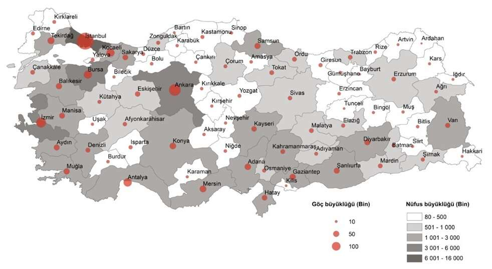 Istanbul en cok goc alan ve veren il oldu - Marmara Bölge: Balıkesir Son Dakika Haberleri ile Hava Durumu