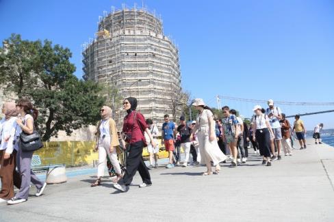 İstanbullu gençleri şehrin tarihi