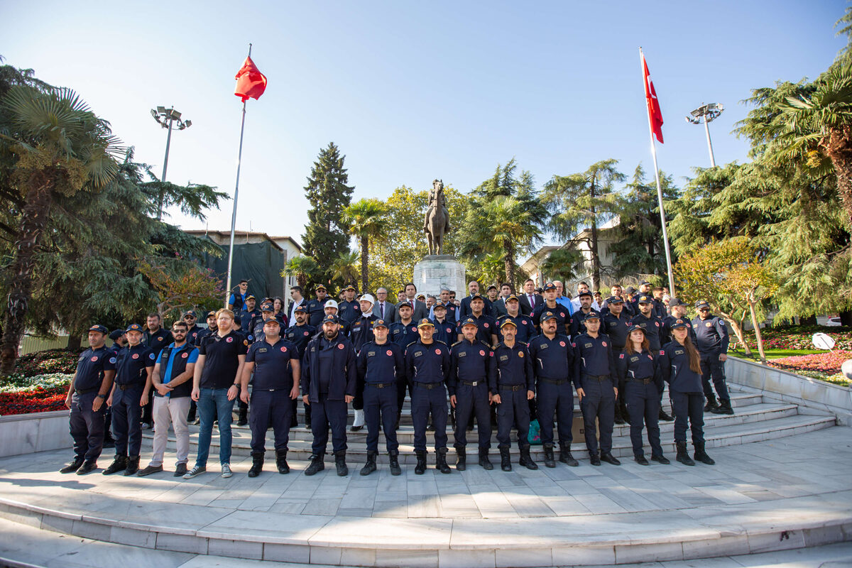 Itfaiye Teskilati 309 yasinda Teskilattan Bursada celenk - Marmara Bölge: Balıkesir Son Dakika Haberleri ile Hava Durumu