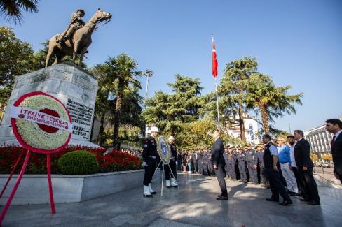 İtfaiye Teşkilatı 309 yaşında… Teşkilattan Bursa’da çelenk