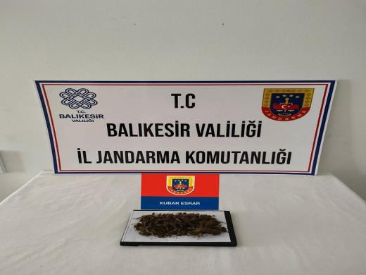 Balıkesir İl Jandarma Komutanlığınca,