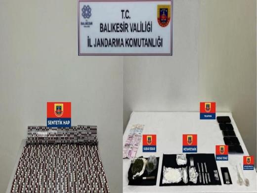 JANDARMADAN UYUSTURUCU OPERASYONU - Marmara Bölge: Balıkesir Son Dakika Haberleri ile Hava Durumu