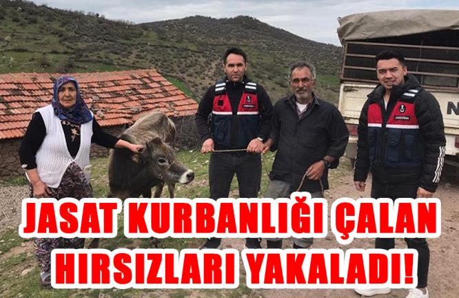 JASAT KURBANLIĞI ÇALAN HIRSIZLARI YAKALADI!