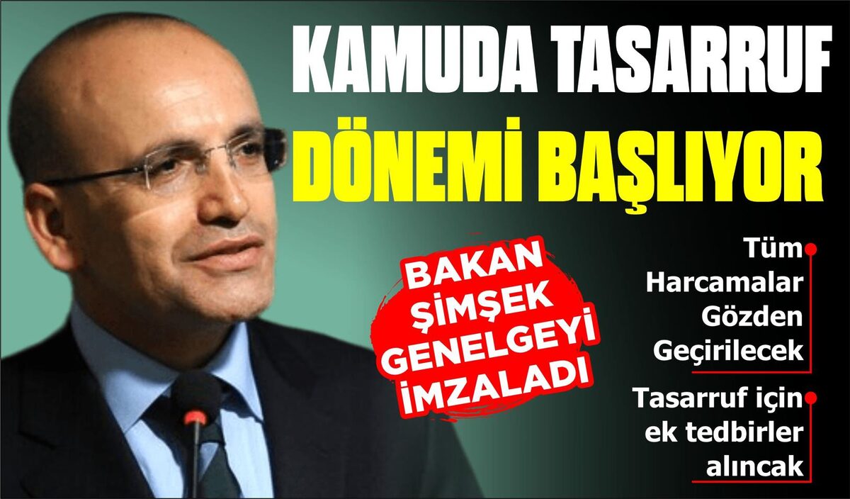 KAMUDA TASARRUF DÖNEMİ BAŞLIYOR