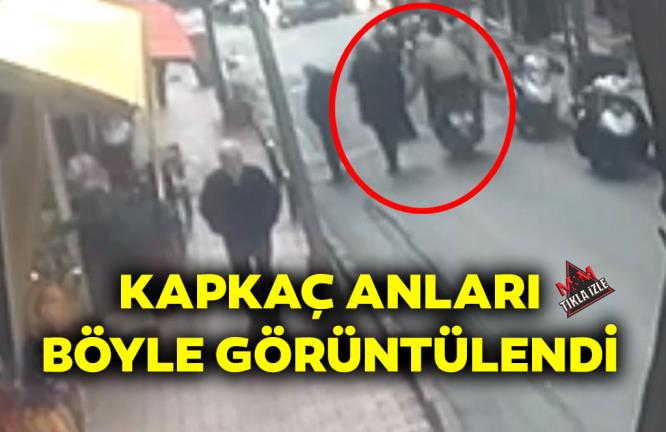 KAPKAÇ ANLARI BÖYLE GÖRÜNTÜLENDİ