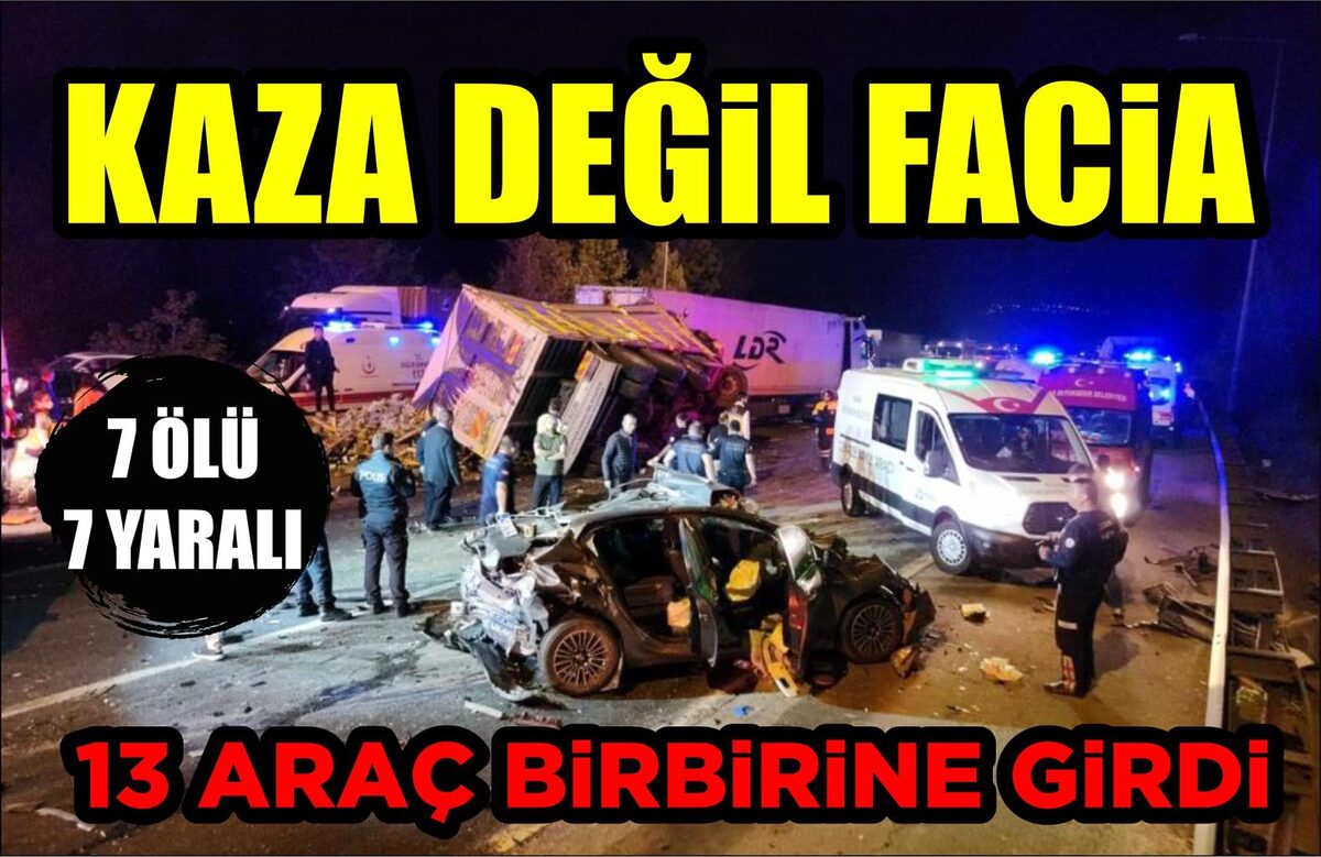 KAZA DEĞİL FACİA