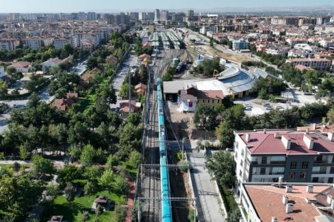 KONYARAY Banliyö'de çalışmalar tam gaz