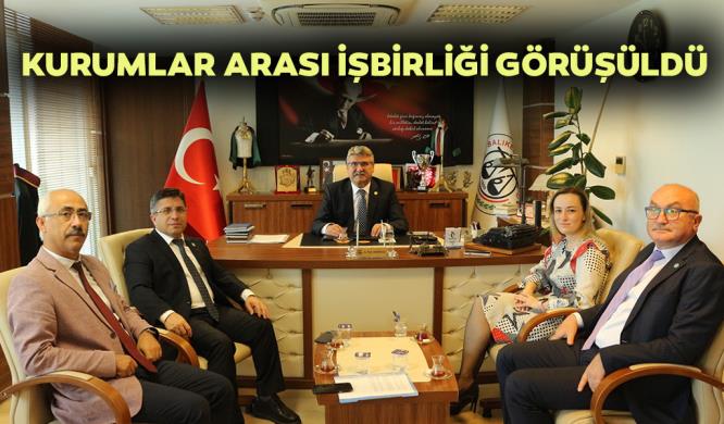 KURUMLAR ARASI İŞBİRLİĞİ GÖRÜŞÜLDÜ