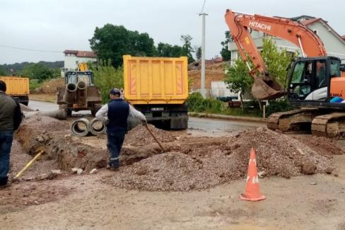 Kandıra Kefken’e yeni yağmur suyu hattı