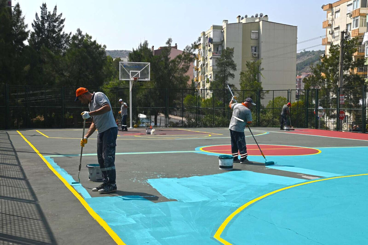 Karabaglarin parklari renkleniyor - Marmara Bölge: Balıkesir Son Dakika Haberleri ile Hava Durumu