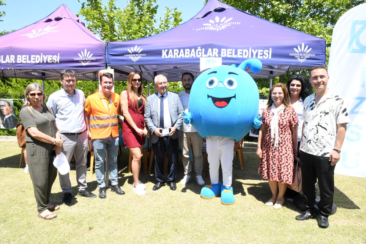 Karabağlı çocuklar ‘çevre’ için Nasreddin Hoca’da buluştu