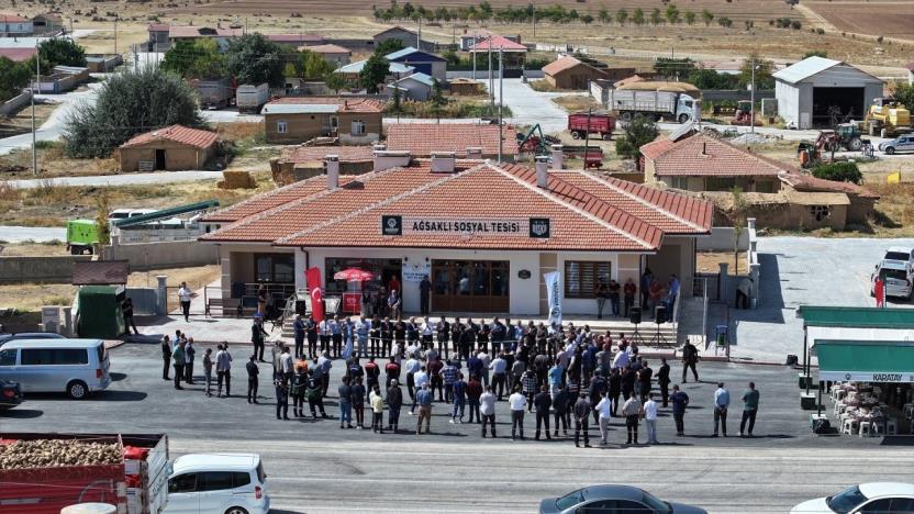 Karatay’da Ağsaklı Sosyal Tesisi hizmete açıldı