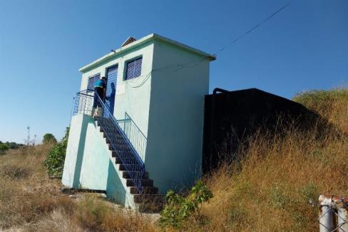 Karayenice’nin içme suyu deposu temizlendi