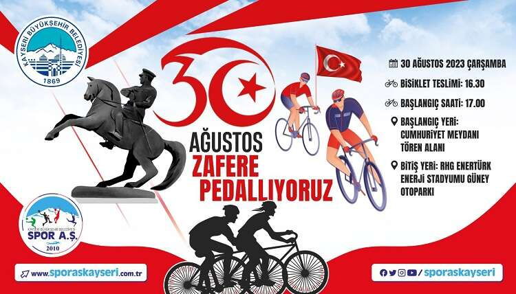 Kayseri Buyuksehir 30 Agustosta zafere pedallayacak - Marmara Bölge: Balıkesir Son Dakika Haberleri ile Hava Durumu