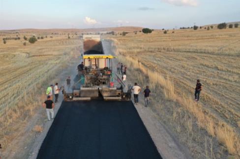 Kayseri Büyükşehir’den Kocasinan’da asfalt çalışması