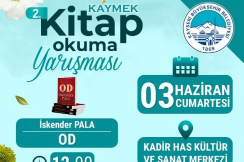 Kayseri Büyükşehir’den kitap okuma yarışması