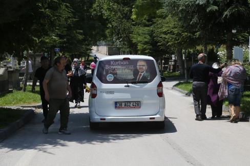 Kayseri Büyükşehir'den ücretsiz mezarlık ulaşımı