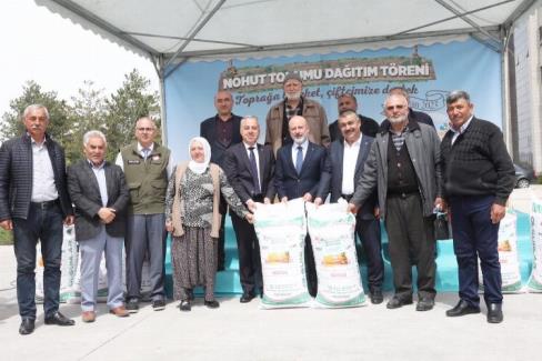 Kayseri Kocasinan tarımda mutluluk ‘tohum’larını ekti