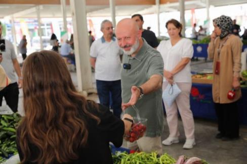 Kayseri Kocasinan'da Ekolojik Pazar kapılarını açtı