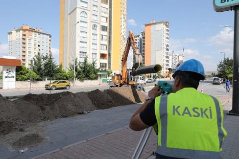 Kayseri Kocasinan’da altyapı yenileniyor