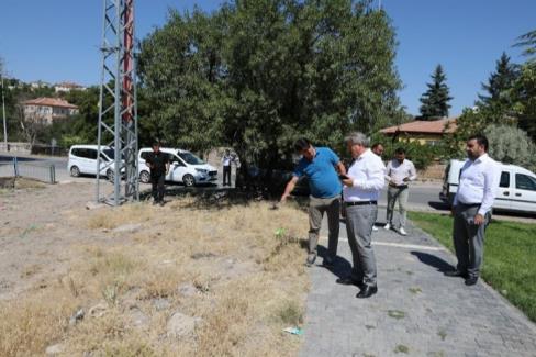 Kayseri Melikgazi’de hizmetler ‘yol’unda