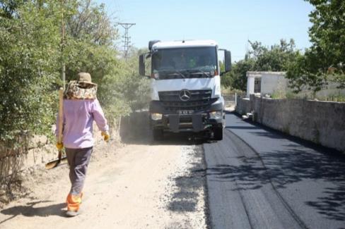 Kayseri Melikgazi’den asfalta yenileme