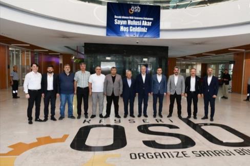 Kayseri OSB Hulusi Akar’ı ağırladı