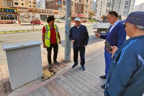 Kayseri Talas'ta 'Olay Yeri' çalışıyor