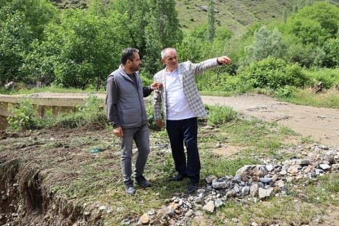 Kayseri Yahyalı’da taşkın tedbirleri alınıyor