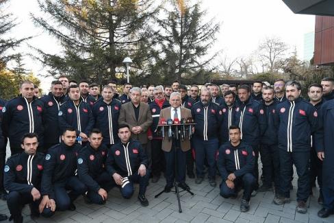 Kayseri itfaiyesinin ‘üstün’ başarısı