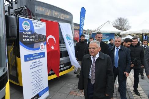 Kayseri Büyükşehir Belediyesi’nin ulaşım