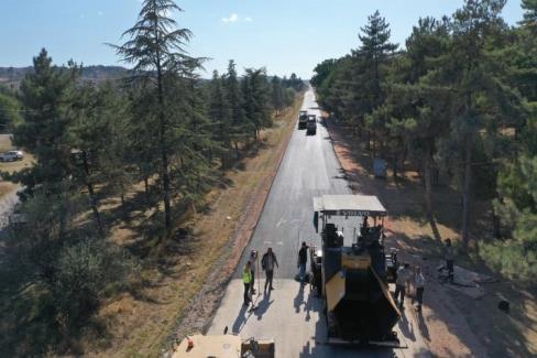 Kızılinler yolunda çalışmalar tamamlandı