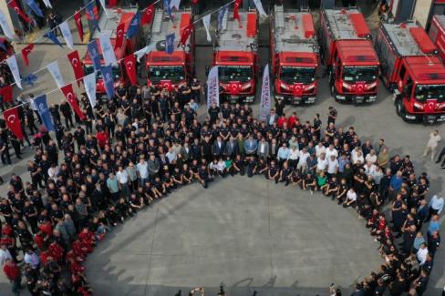 Kocaeli İtfaiyesi 568 personelle halkının yanında