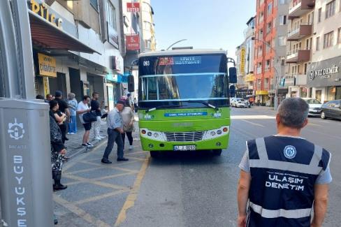 Kocaeli’den toplu taşıma araçlarına denetim