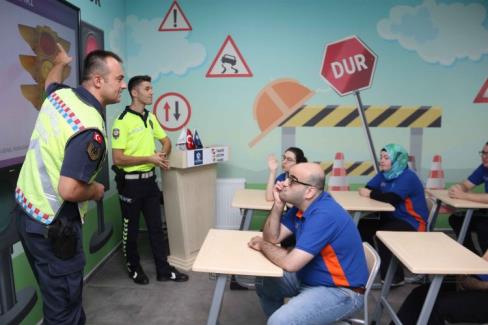 Kocaeli’nde özel öğrenciler Trafik Eğitim Merkezi’nde