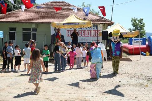 Kocaeli'nin bayram şenlikleri çocukları sevindirdi