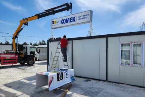 Konya Hatay’da KOMEK açıyor